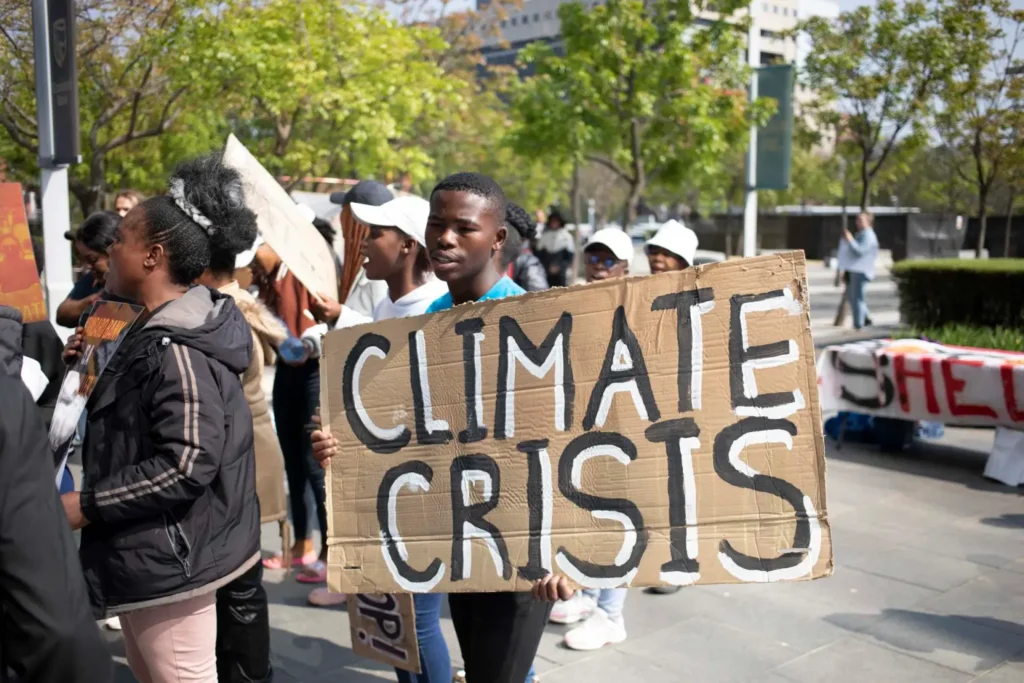 manifestacion-en-sudafrica-contra-crisis-climatica